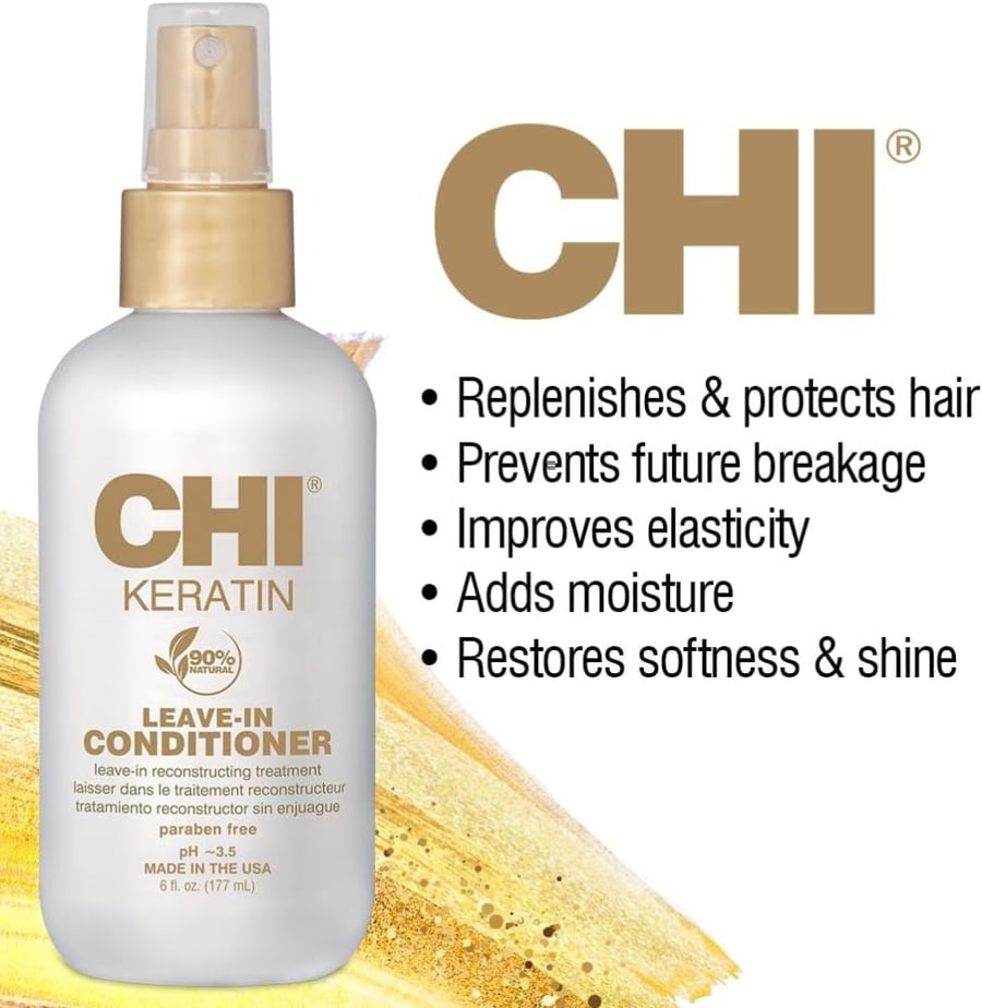 CHI Keratin Leave-in Conditioner,6 Fl Oz