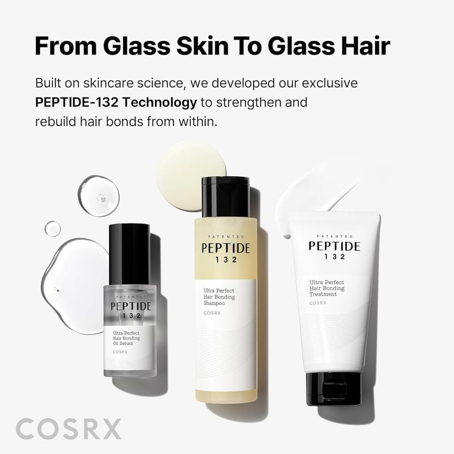 COSRX PEPTIDE-132 Ultra Perfect Hair Bonding Oil Serum, 28ml