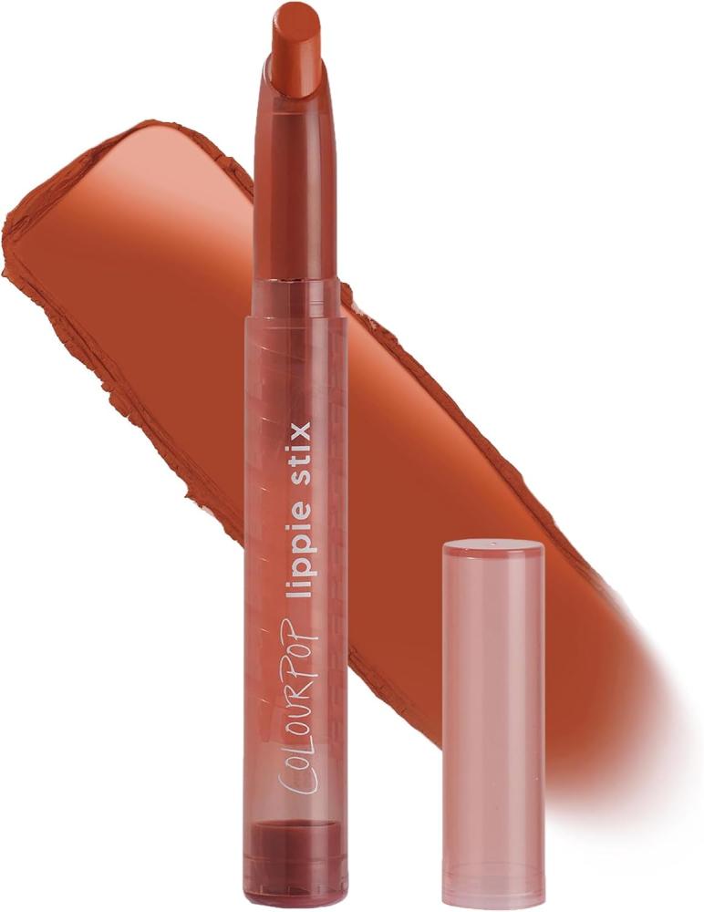 Colourpop Lippie Stix - Long-Lasting Matte Lipstick Formulated with Vitamin E & Shea Butter for All Day Moisture - Rich, Dark Terracotta Lipstick - Paraben and Sulfate Free - Ziggie (0.4 oz)