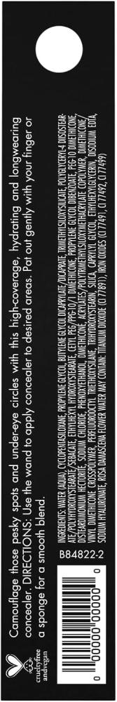 e.l.f. Hydrating Camo Concealer, Lightweight, Full Coverage, Long Lasting, Conceals, Corrects, Covers, Hydrates, Highlights, Fair Rose, Satin Finish, 25 Shades, All-Day Wear, 0.20 Fl Oz