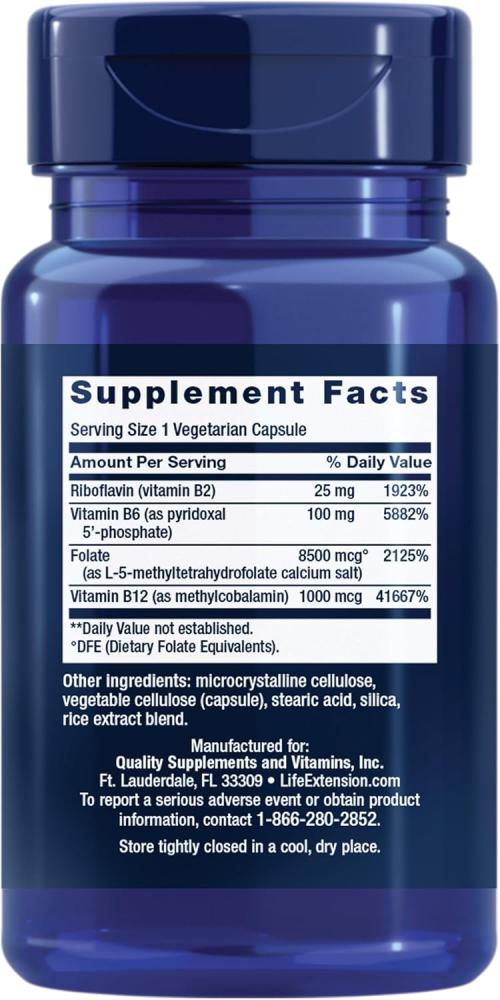 Life Extension, Homocysteine Resist, 60 Vegetarian Capsules
