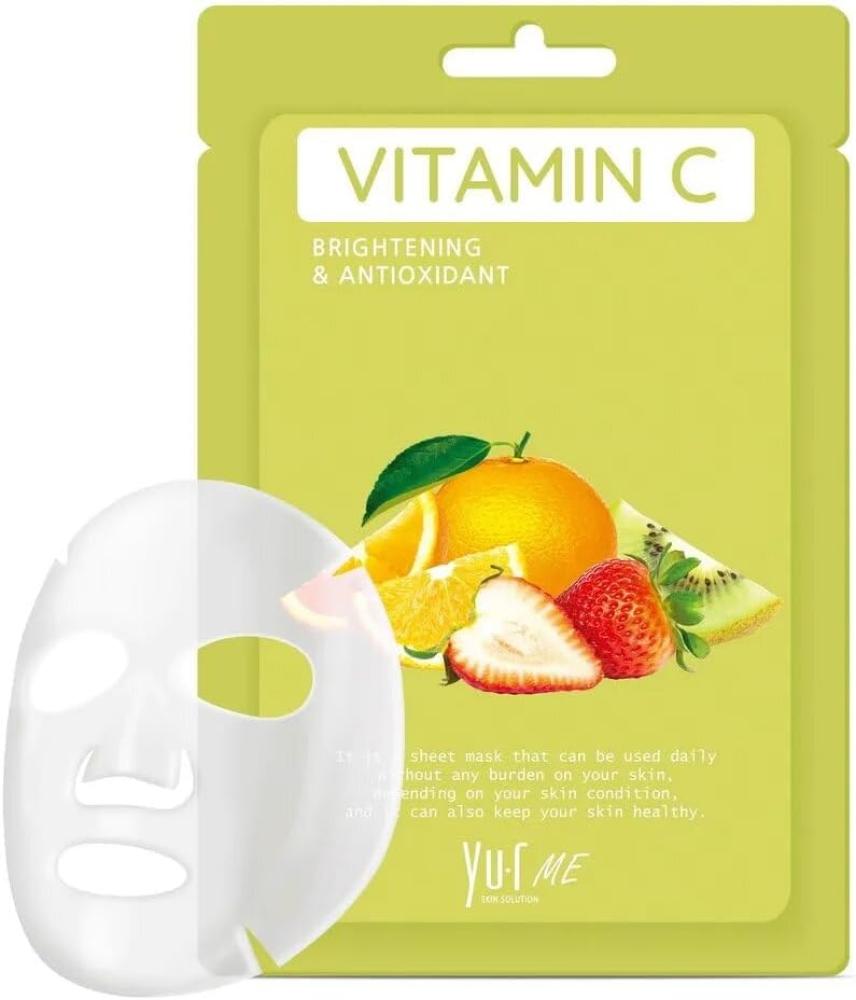 Vitamin C Face Mask for Anti-pigmentation, Moisturizing, Anti-aging - Skin Treatment Mask