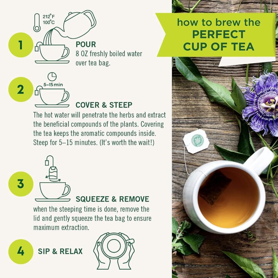 Traditional Medicinal Raspberry Leaf, 16 Teabags