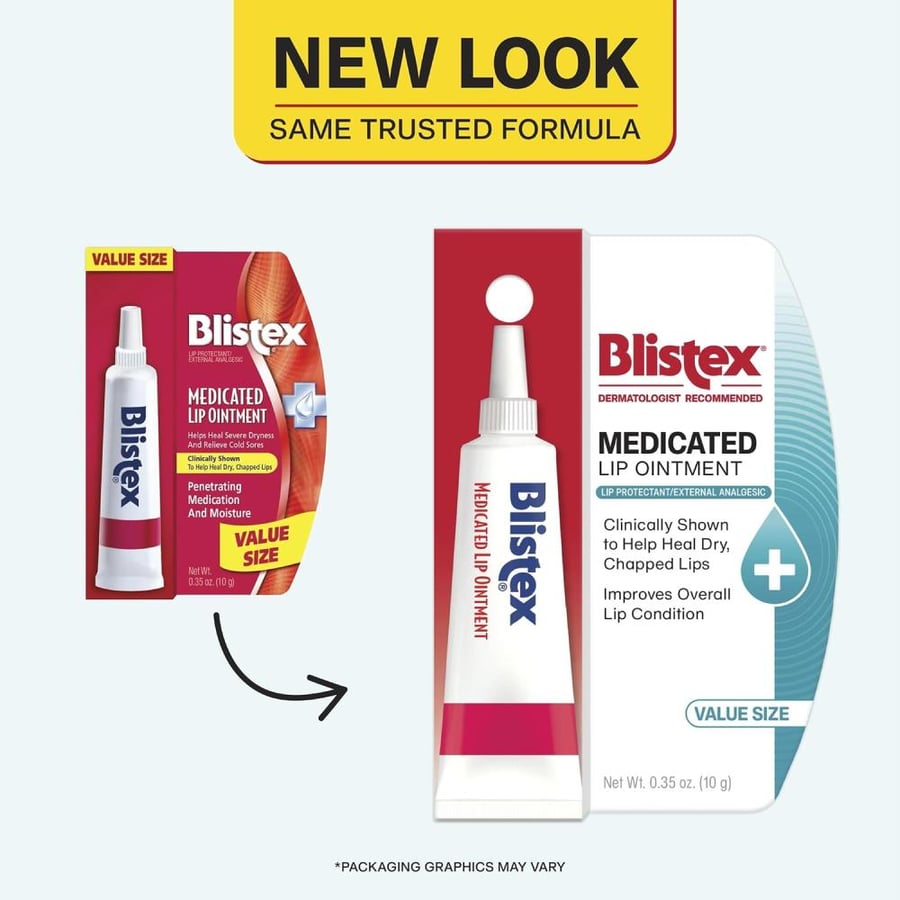 Blistex, Medicated Lip Ointment.35 oz (10 g)