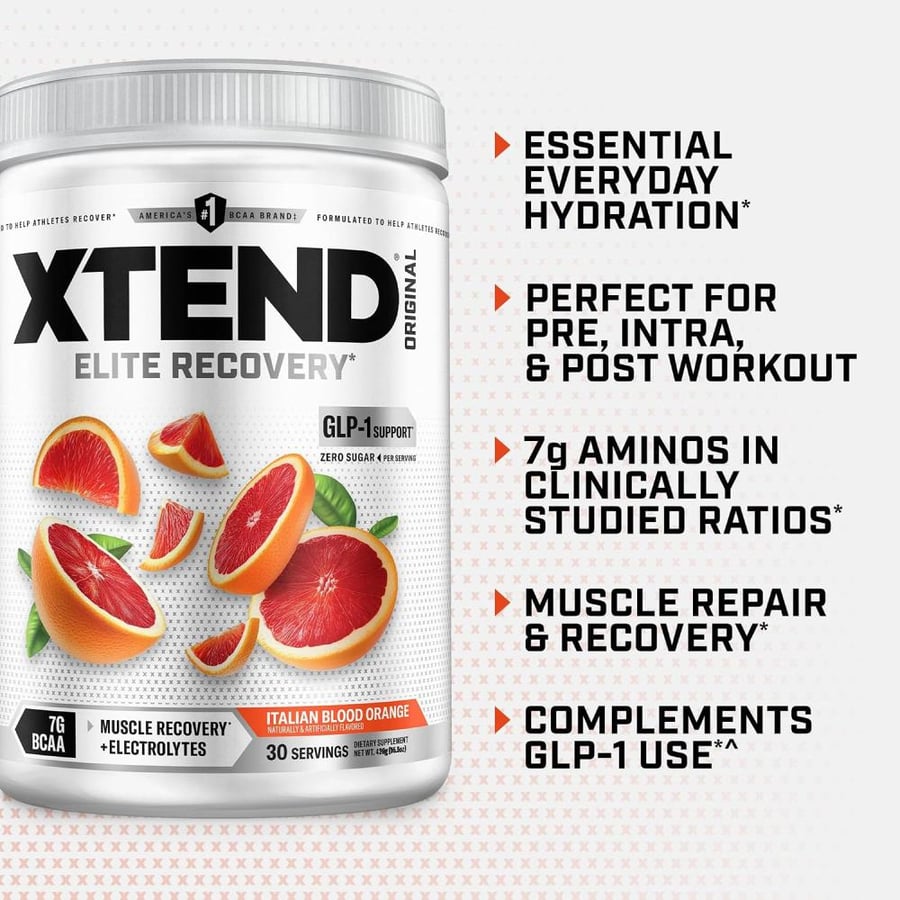 Scivation, Xtend, The Original 7G BCAA, Italian Blood Orange, 15.3 oz (435 g)