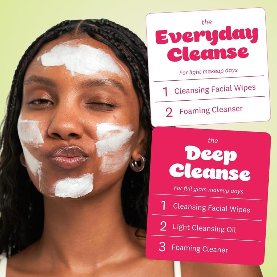 The Face Shop Rice Water Bright Foaming Facial Cleanser - Brightening - Hydrating - Ceramide - Moisturizing - Gentle Vegan Face Cleanser Face Wash - Korean Skin Care - 300ml