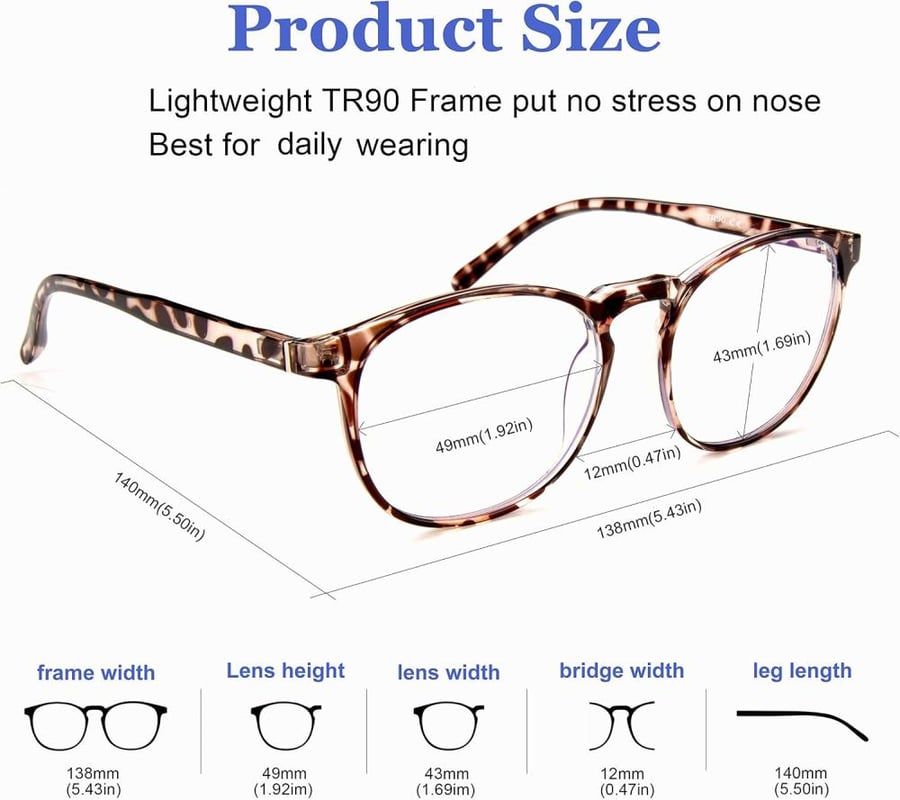 Men's, Women's Blue Light Blocking Glass (2)