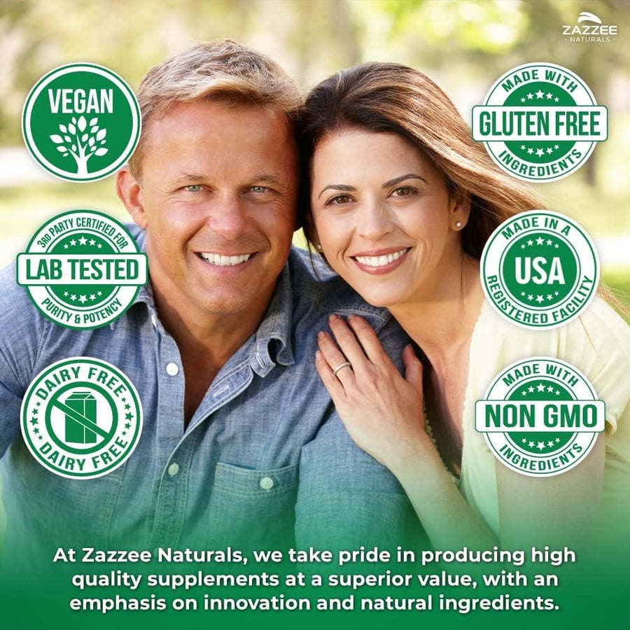 Zazzee Tart Cherry 10:1 Extract, 3000 mg Strength, 200 Vegan Capsules, 6+ Month Supply, Certified Kosher, Concentrated and Standardized 10X Extract, 100% Vegetarian, All-Natural, Gluten Free, Non-GMO