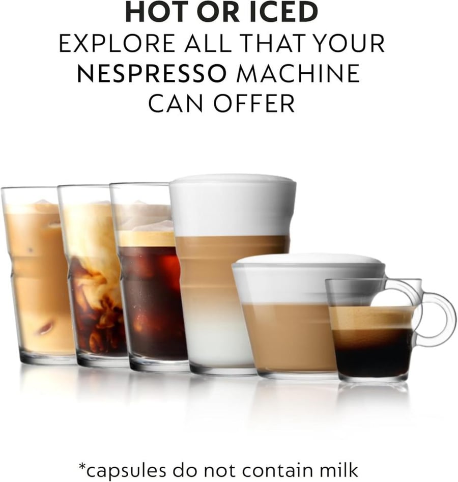 Nespresso Capsules OriginalLine, Ispirazione Variety Pack, Medium & Dark Roast Espresso Coffee, 50 Count Espresso Coffee Pods, Brews 1.35oz