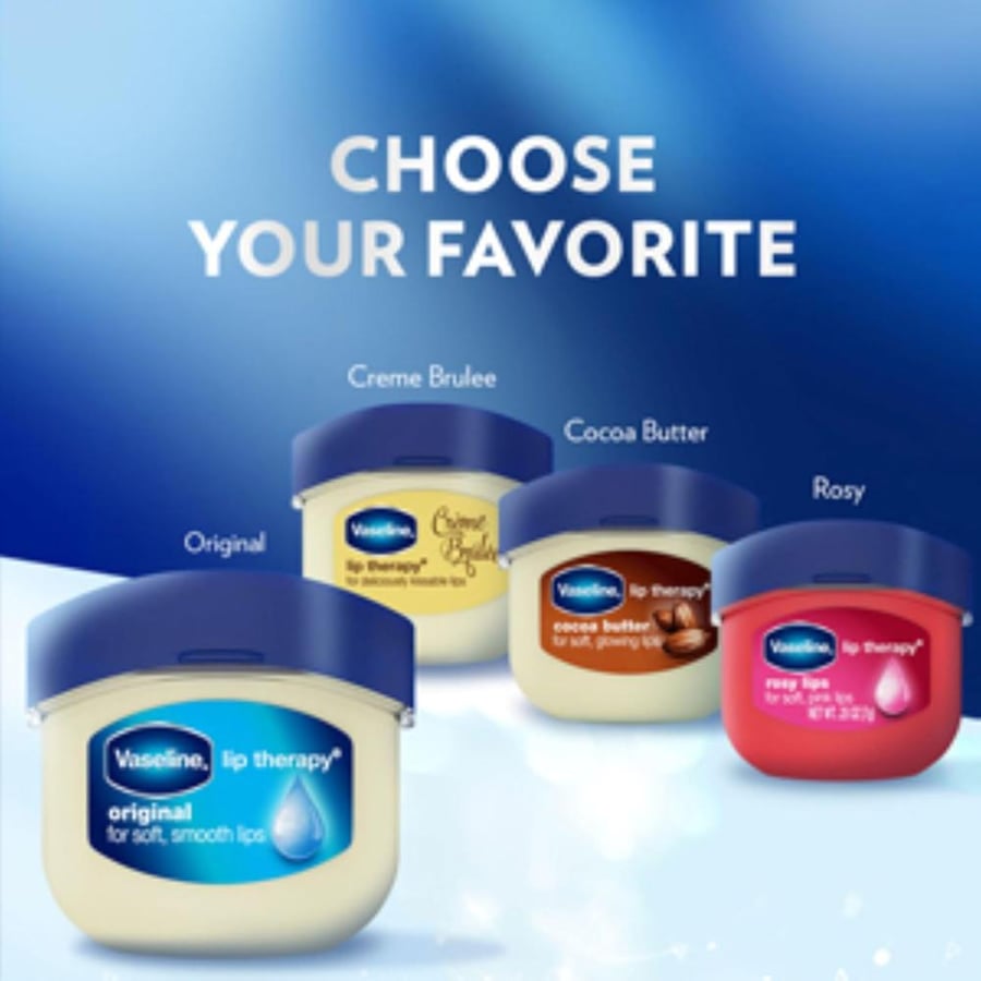 Vaseline Lip Therapy Cocoa Butter, 7ml