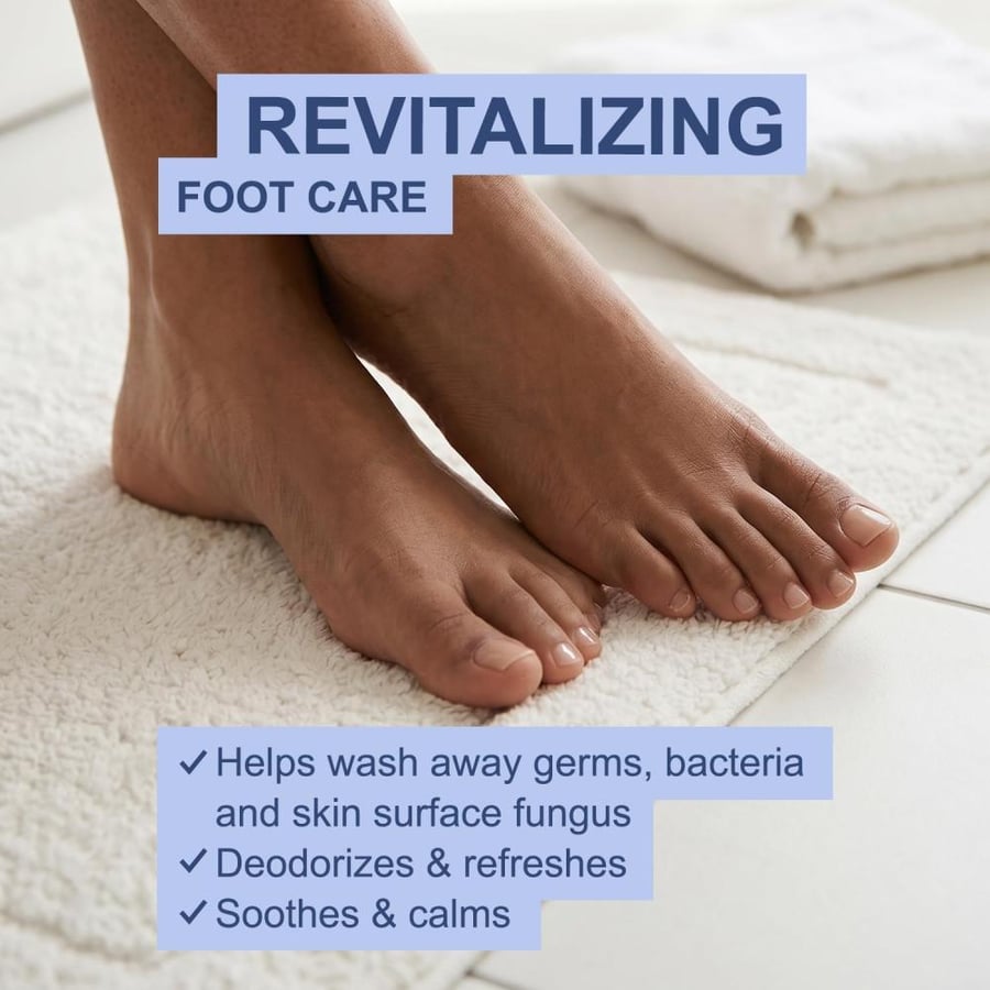 Kerasal Daily Defense Foot Wash Daily Cleanser for Feet, 12 Ounce