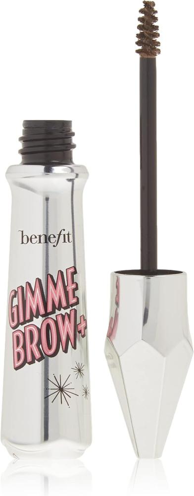 Benefit Cosmetics Gimme Brow+ Volumizing Brow Gel, 4 Medium Warm Deep Brown, 0.1oz/3.0g