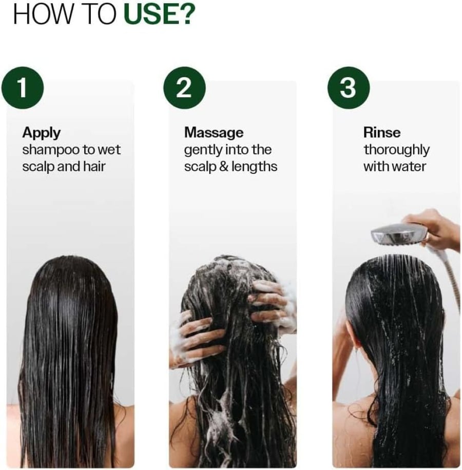 Bare Anatomy Anti-Dandruff Shampoo | Reduces Up to 100% Dandruff and Strengthens Hair | Derma Approved With Salicylic Acid & Biotin | For All Hair Types, Women and Men | 250ml