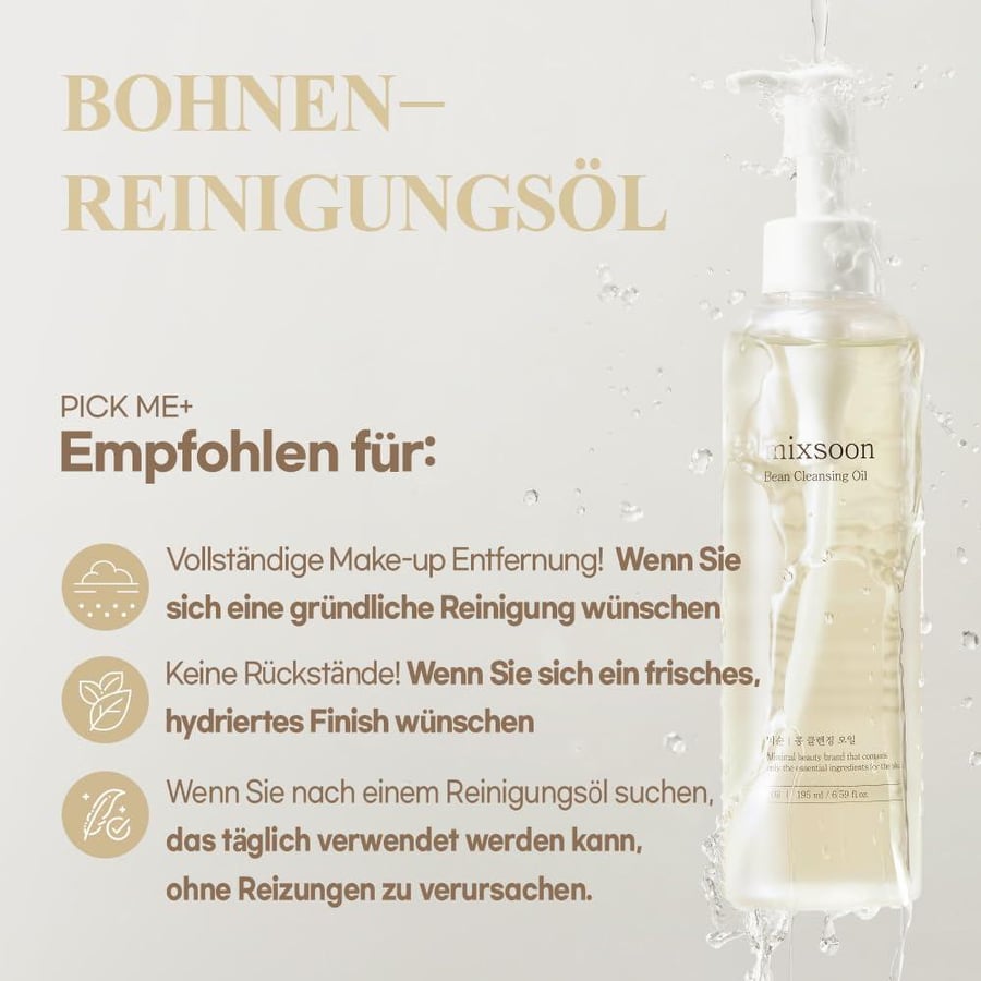 mixsoon Bean Cleansing Oil 6.59 fl oz / 195ml