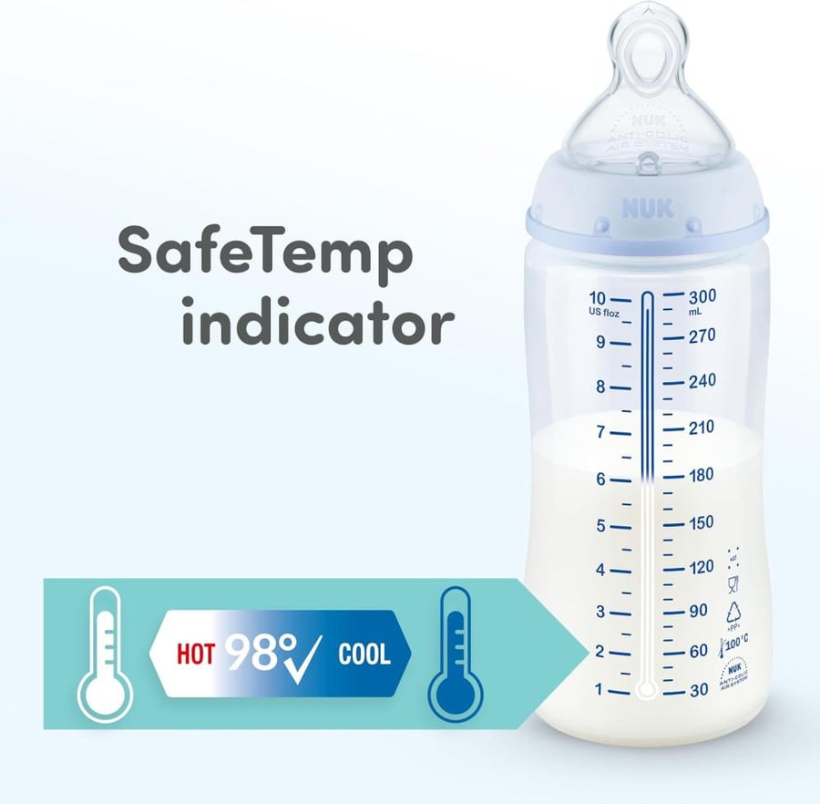 NUK Smooth Flow Anti-Colic Bottle Newborn Gift Set