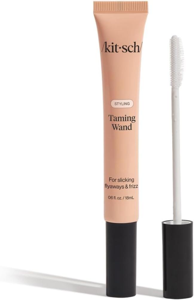 Kitsch Fly Away Stick for Hair - Taming Wand with Biotin, Aloe & Vitamin E - Clear Serum-Like Gel Hair Mascara for Flyaways & Baby Hairs - Lightweight Hair & Multi-Use Hair Stick - 18ml