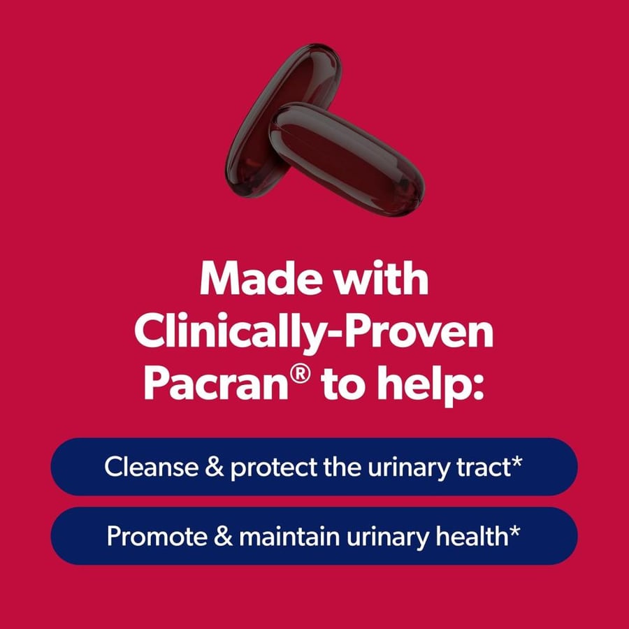 Azo Cranberry Urinary Tract Health Supplement (100 Softgels)