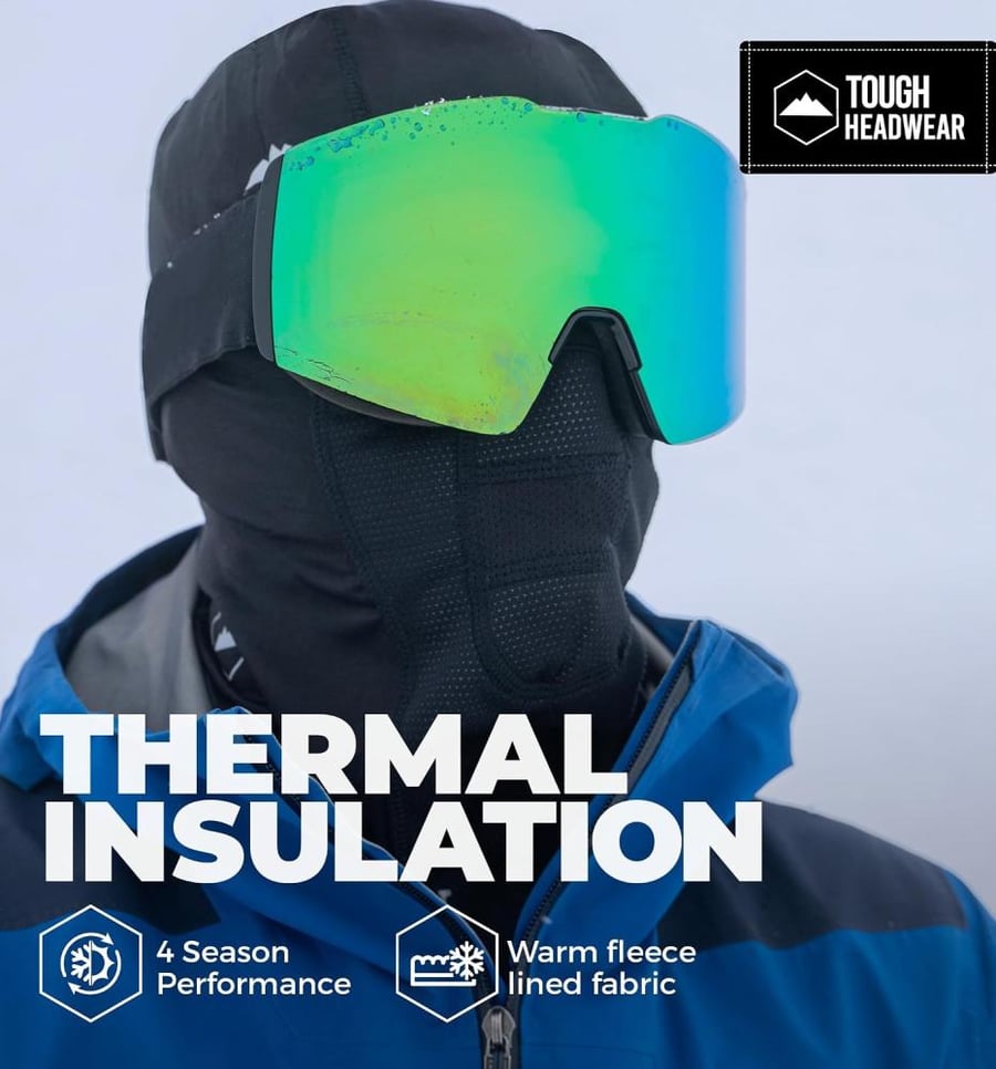 Balaclava Ski Mask - Winter Face Mask for Men & Women - Cold Weather Gear for Skiing, Snowboarding & Motorcycle Riding