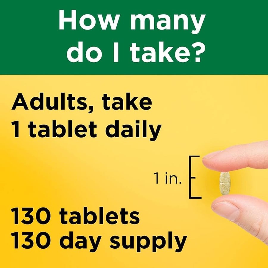 Nature Made Multi Complete Tablets - 130 ct, Pack of 2