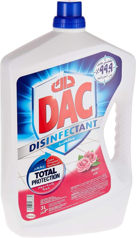 DAC Rose Disinfectant, 3L