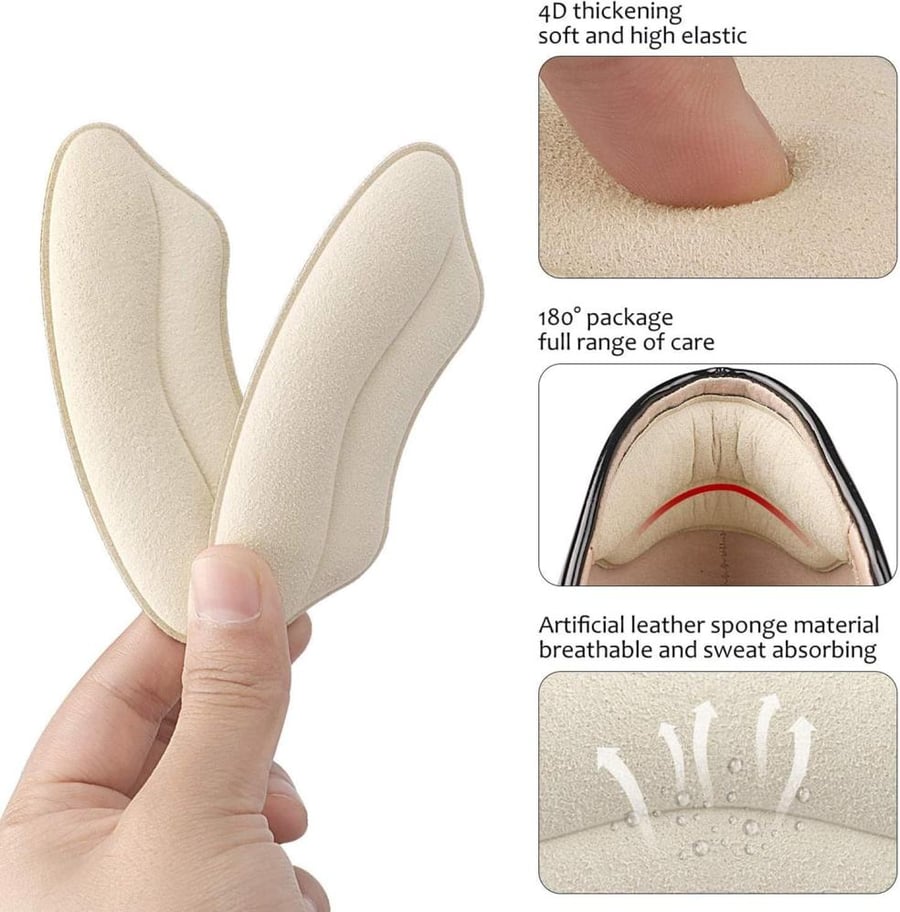 heel pads for loose shoes comfort pads for shoes that are too big for men and women enhanced cushioning for improved fit and comfort stop heel