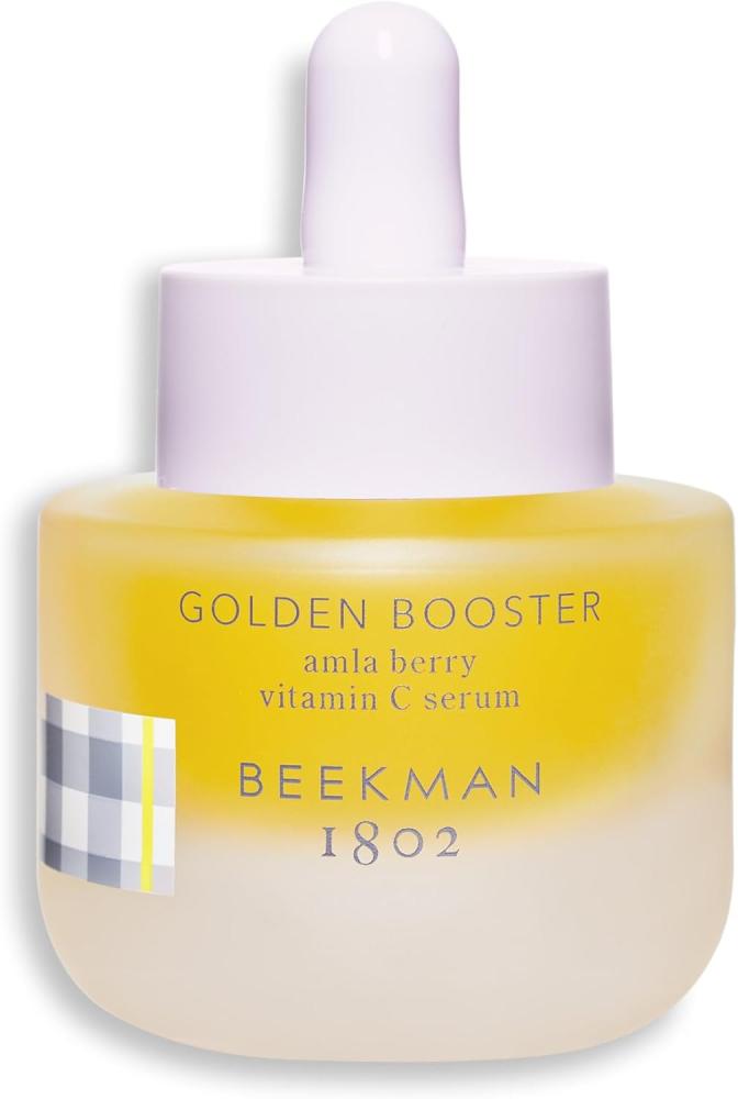 Beekman 1802 Golden Booster Amla Berry Face Serum - Fragrance Free - 0.5 fl oz - Plant-Based Vitamin C Alternative - Good for Sensitive Skin - Cruelty Free