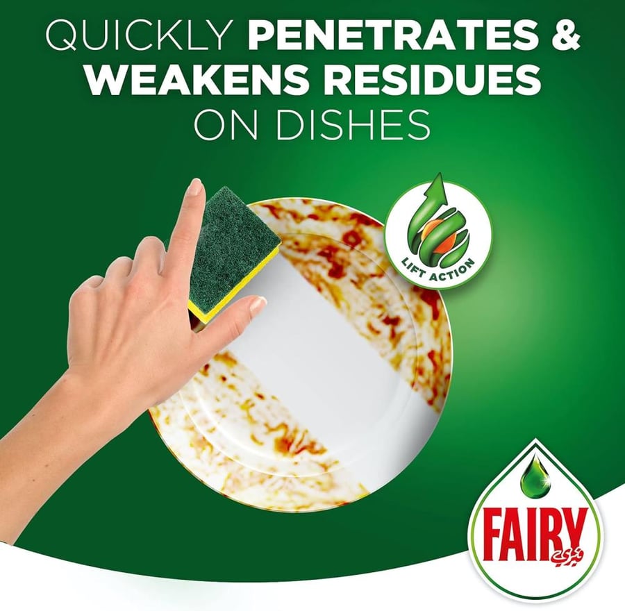 Fairy Lemon Dish Washing Liquid Soap 1 Litre