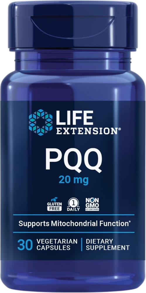 Life Extension Pqq Caps (20ml, 30 Vegetarian Capsules)