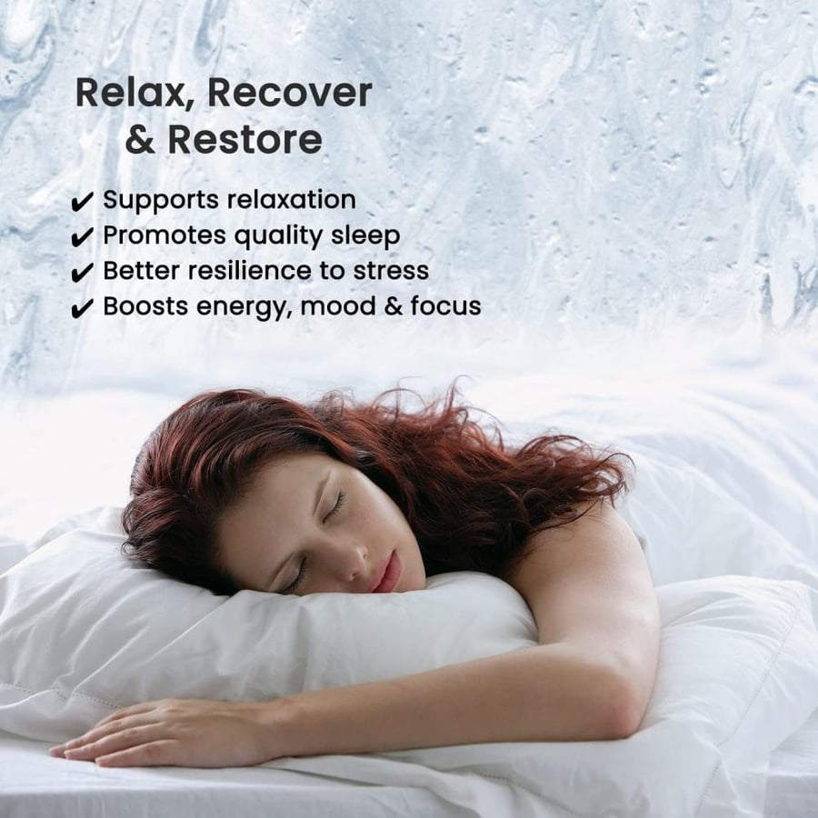 Valeo Feel Your Best Zen+ | Naturally relieves stress & Anxiety | Helps Relax and find your inner Zen | Support relaxation and quality sleep - 60 Capsule
