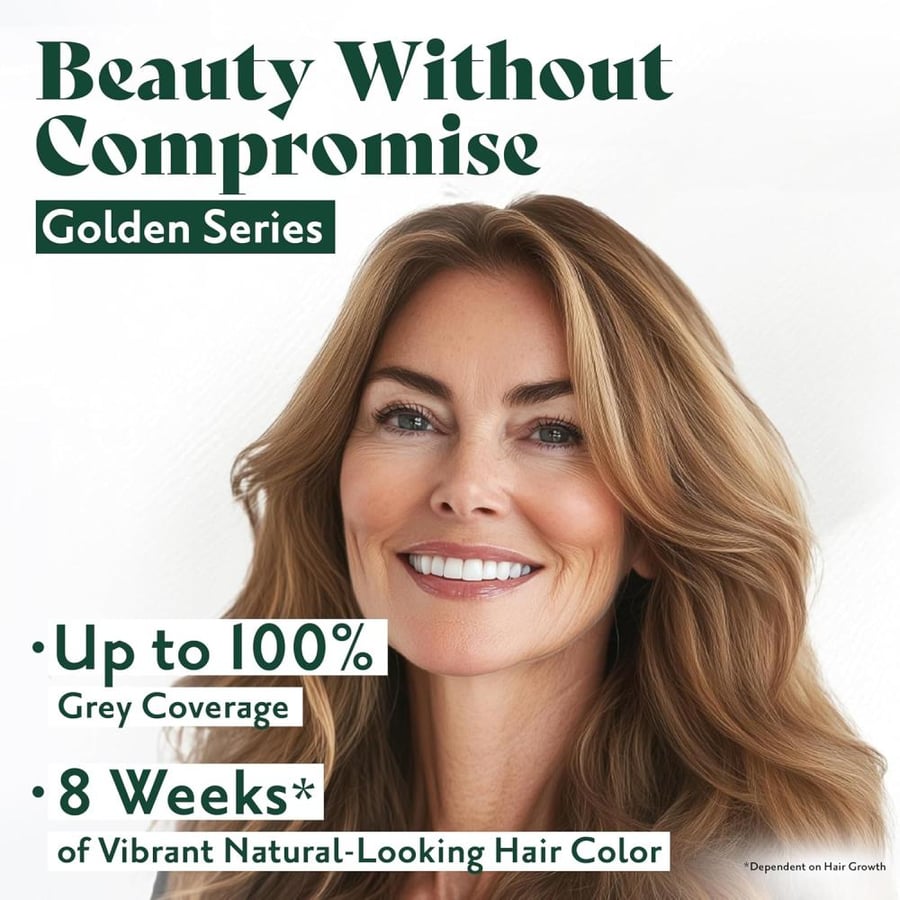 Herbatint Permanent Haircolor Gel, 5D Light Golden Chestnut, Alcohol Free, Vegan, 100% Grey Coverage - 150ml