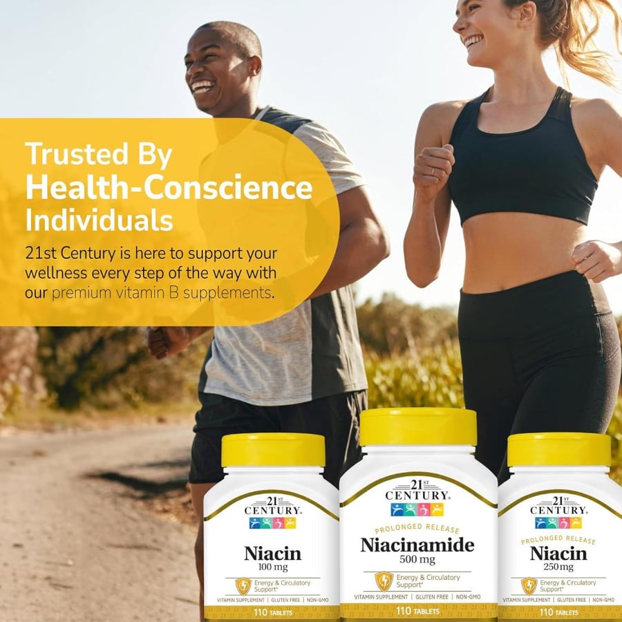 21st Century Niacinamide 110 Tablets (500mg)