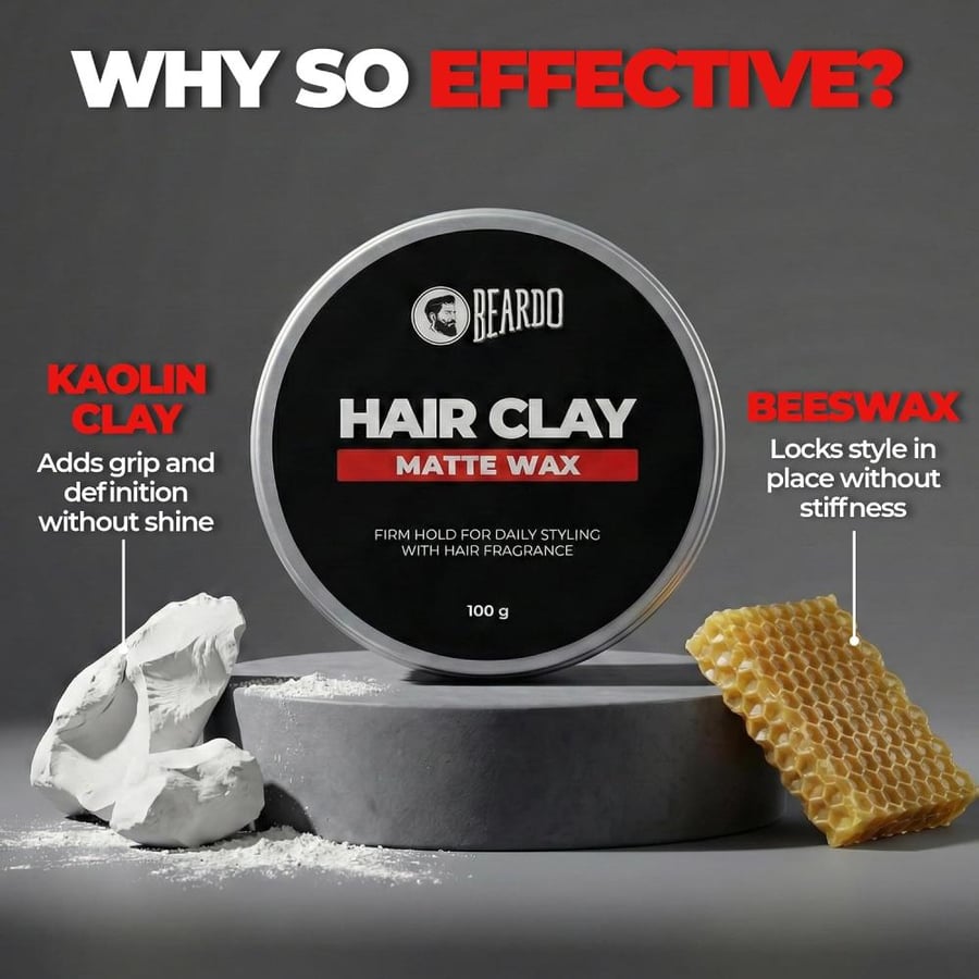 BD Strong Hold Clay Wax 100g
