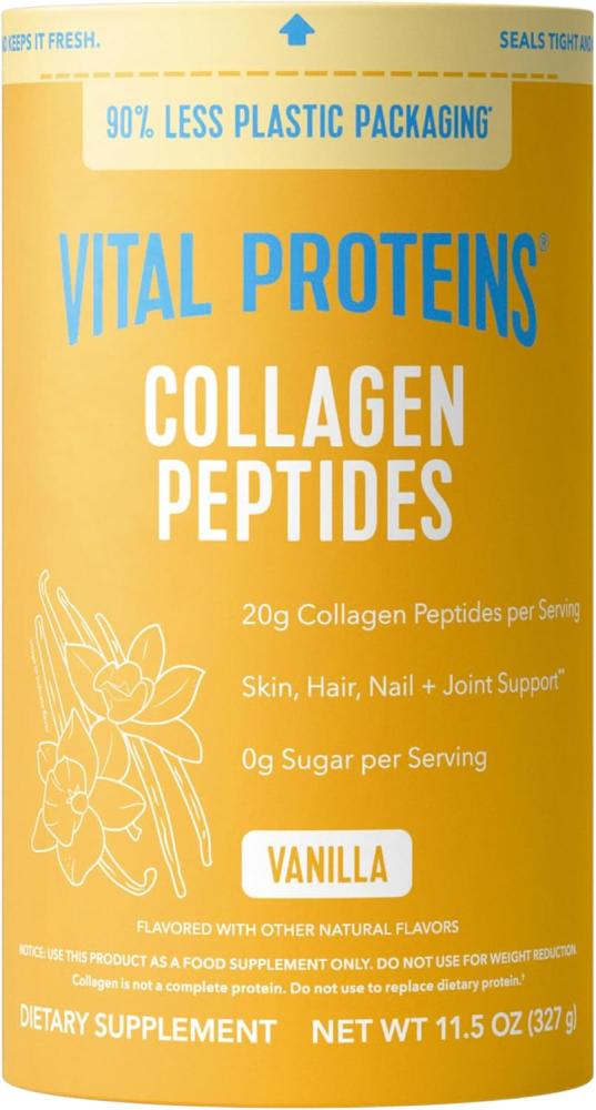 Vital Proteins Collagen Protein Powder Supplement (Vanilla, 11.5 oz (Pack of 1))