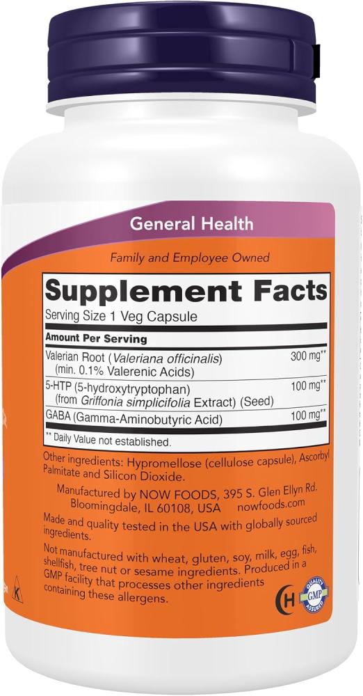 Now Foods, Sleep, Botanical Sleep Blend, 90 Veg Capsules