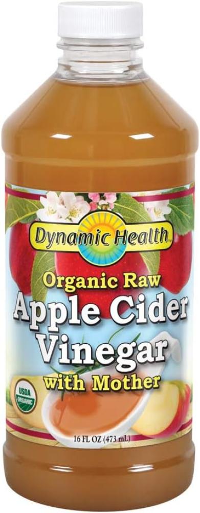 Dynamic Health Laboratories Organic Raw Apple Cider Vinegar with Mother (473ml)
