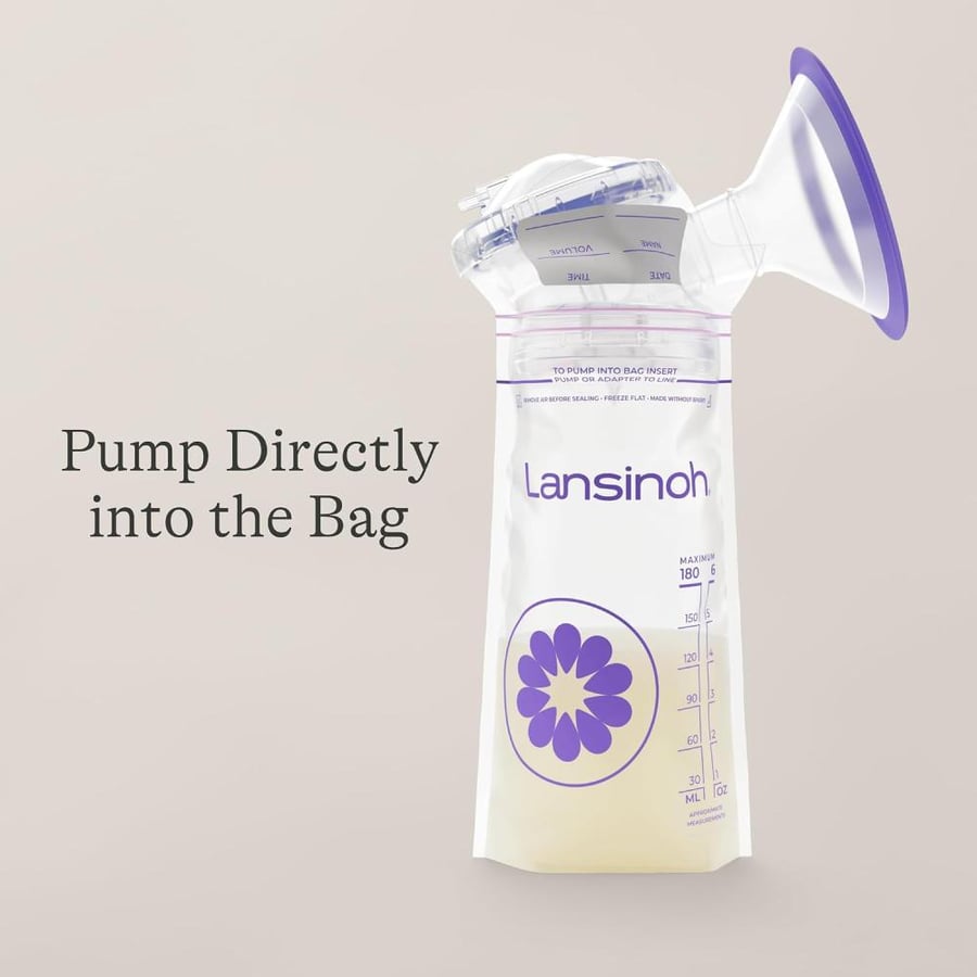 Lansinoh Breastmilk Storage Bags - 100 ct