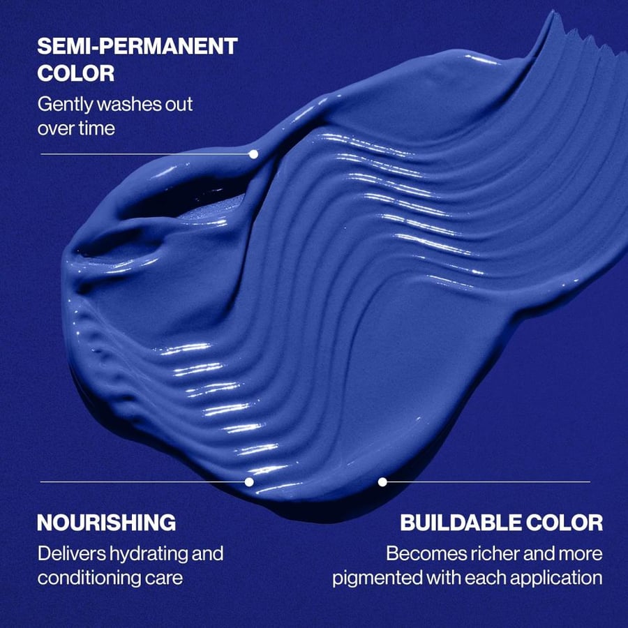 Keracolor Clenditioner BLUE Hair Dye - Semi Permanent Hair Color Depositing Conditioner, Cruelty-free, 12 Fl. Oz.