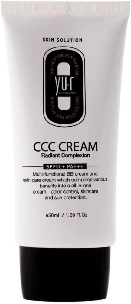 YU. R Skin Solution CCC Cream Color Change Control Cream 4 Function SPF50+ PA+++ (Medium)