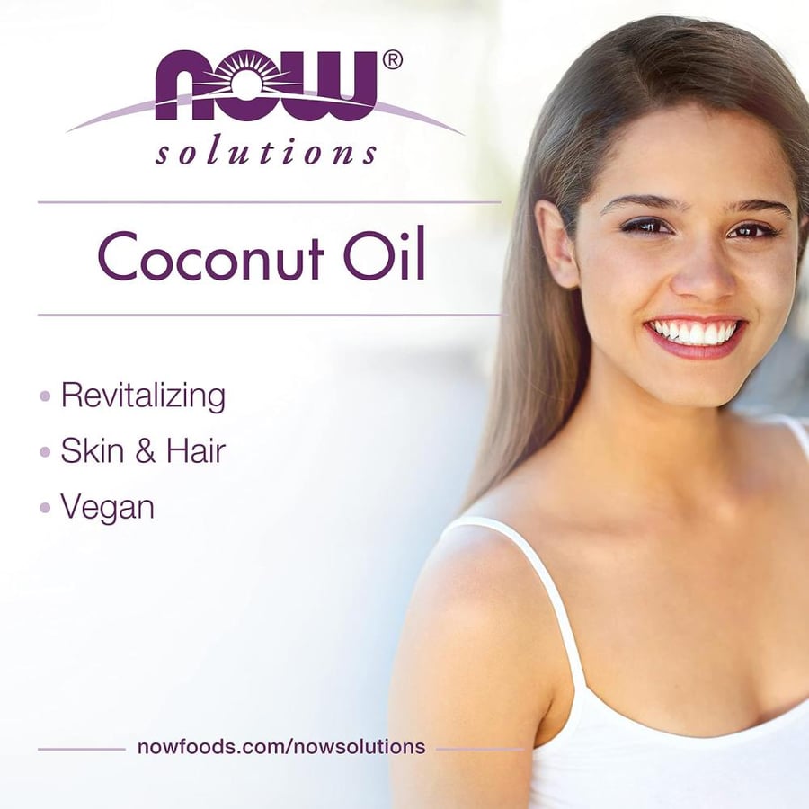 Now liquid coconut oil 473ml