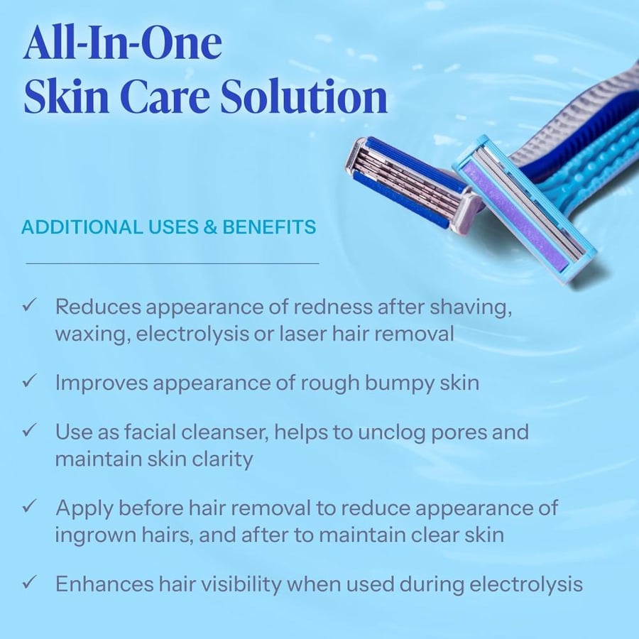 Tend Skin Razor Bump, Ingrown Hair Solution for Unsightly Razor Bumps, Ingrown Hair and Razor Burns, Post Shaving and Waxing Toner for Men and Women, Made in USA, 4 Oz