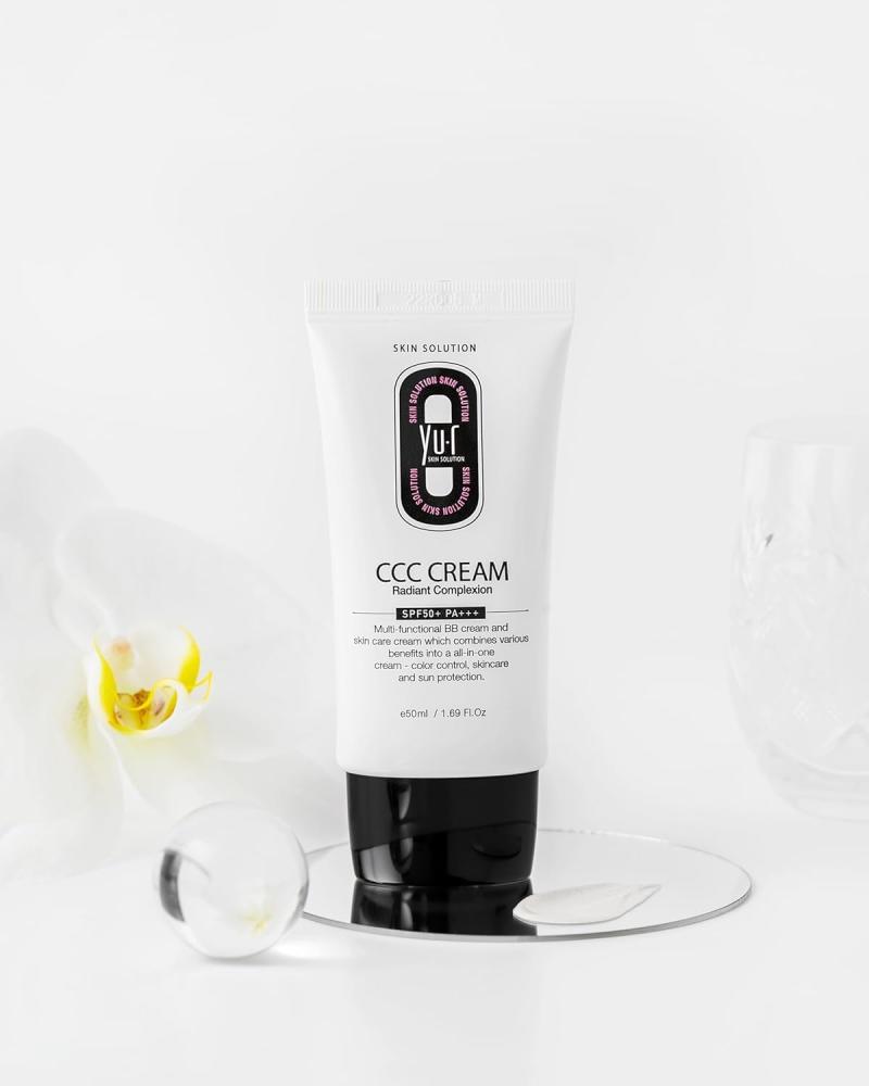 YU. R Skin Solution CCC Cream Color Change Control Cream 4 Function SPF50+ PA+++ (Medium)