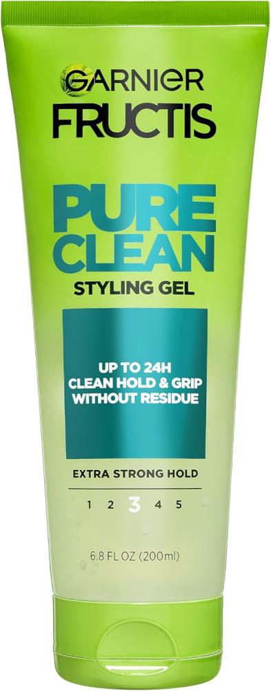 Garnier Fructis Style Pure Clean Styling Gel, 6.8 Ounces
