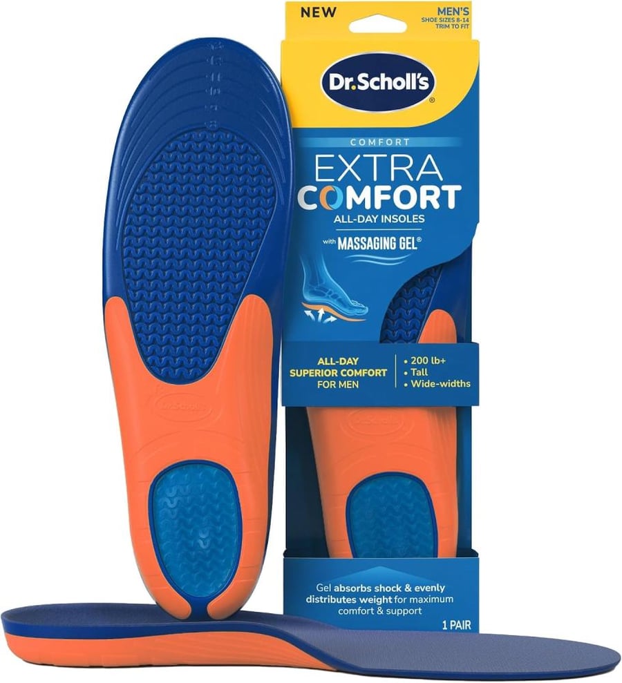 Dr. Scholl'S Extra Comfort All-Day W Massaging Gel Men