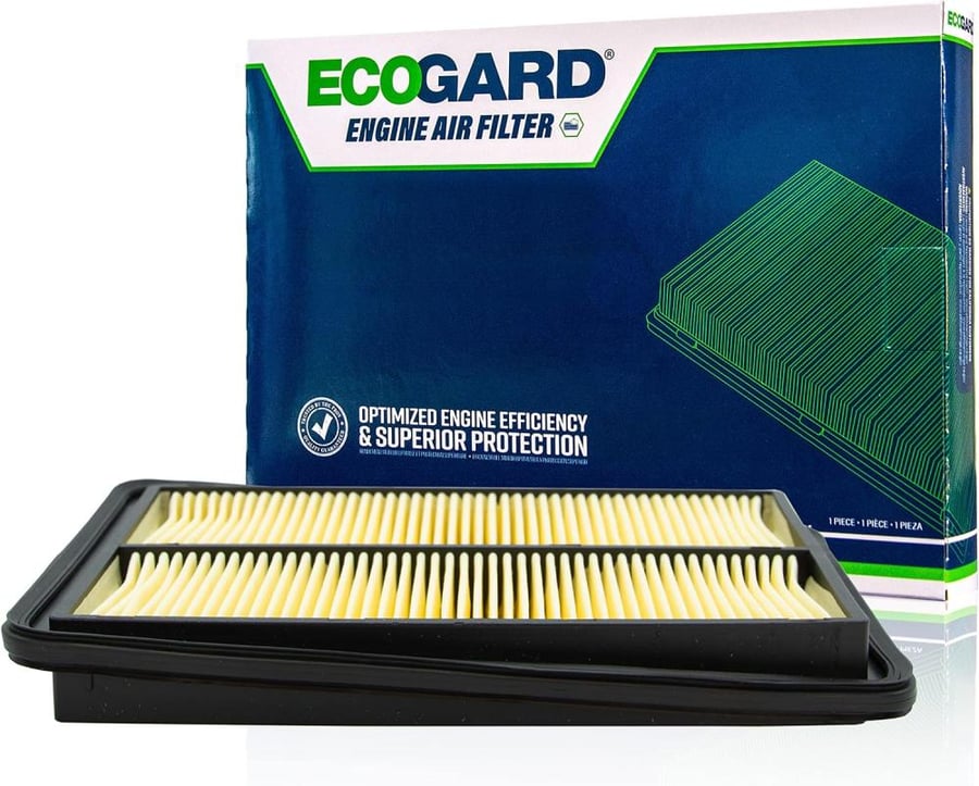 ECOGARD XA10423 Premium Engine Air Filter Fits Nissan Rogue 2.5L 2014-2021, Rogue Sport 2.0L 2017-2021, Rogue 2.0L HYBRID 2017-2019, Qashqai 2.0L 2017-2021