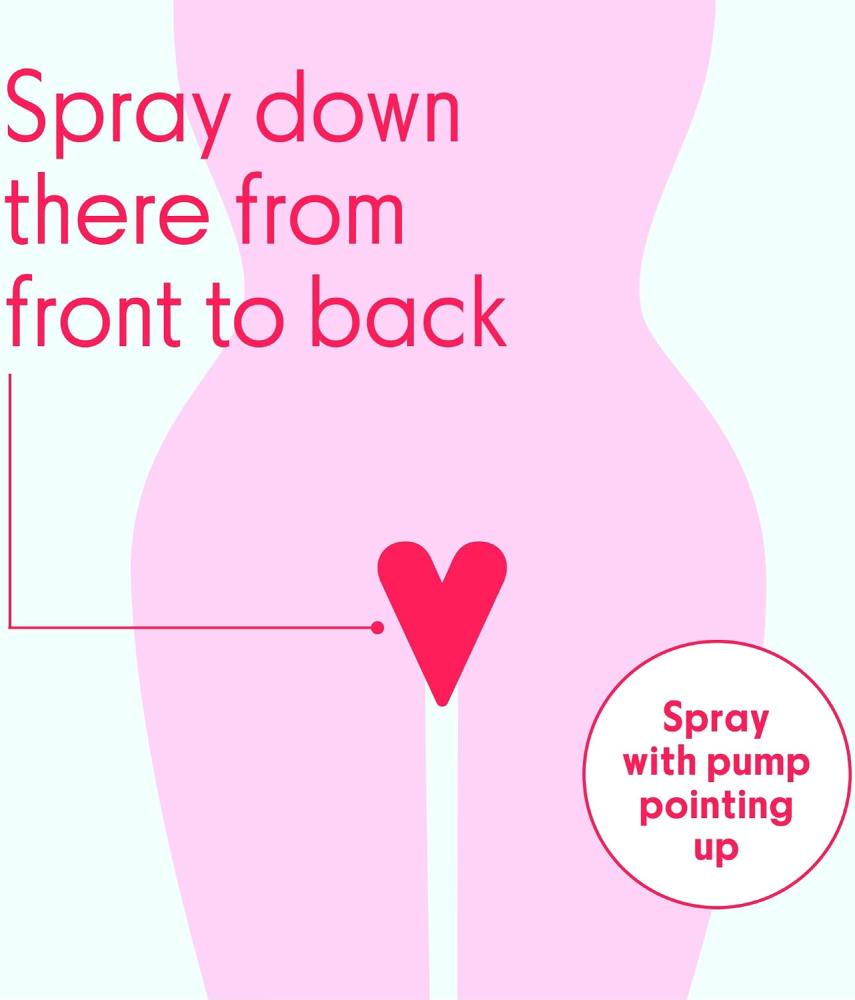 Love Wellness Intimate Skin Support Spray, 4 oz.