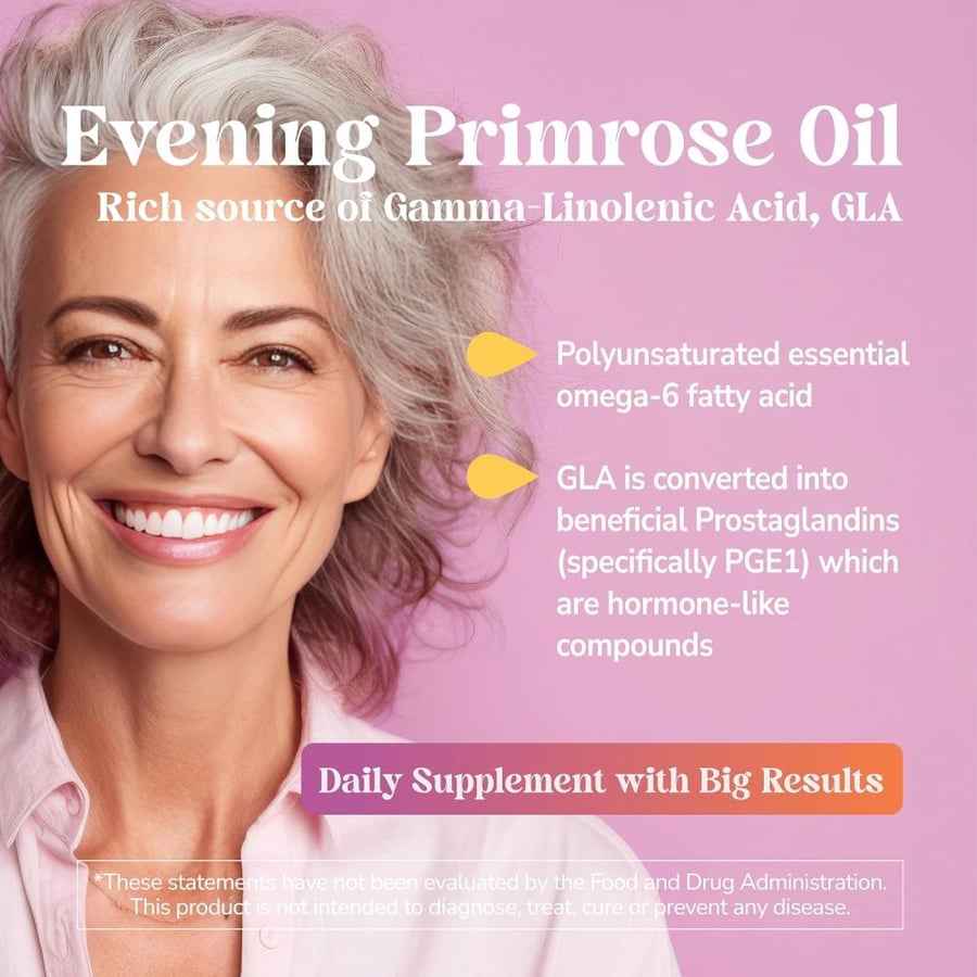 21st Century Evening Primrose Oil Womens Health Support - 60 Softgels