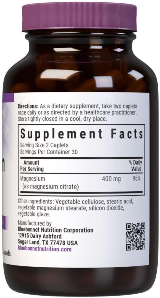 Blue Bonnet Magnesium Citrate 400 Mg Caplets