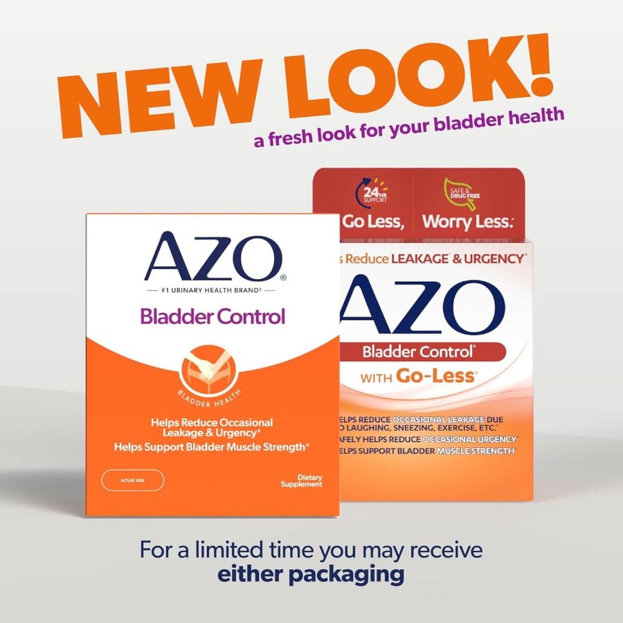Azo Bladder Control with Go-Less - 54 Capsules
