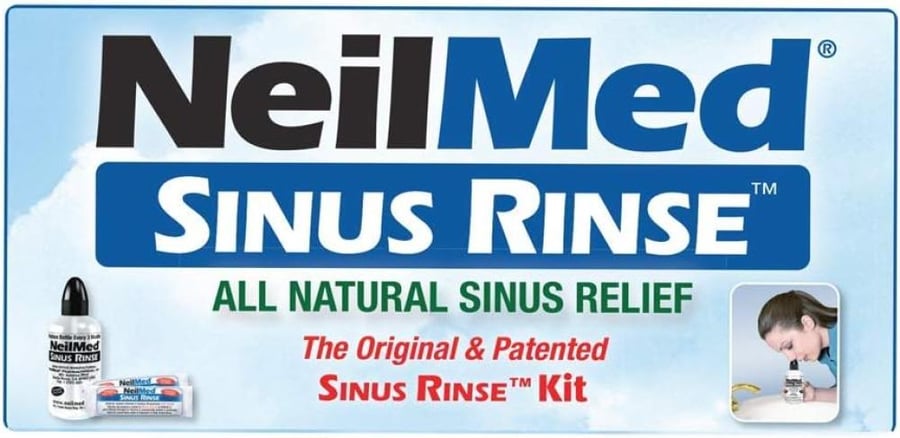 NEILMED Sinus Rinse A Complete Sinus Nasal Rinse Kit