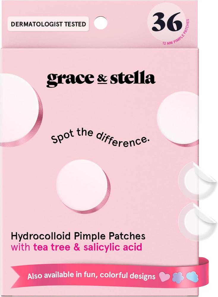 grace & stella Award Winning Pore Strip - Pimple Patches for Face